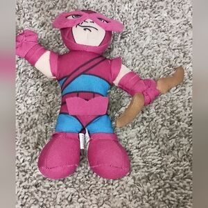 Mini Marvel Super Hero Squad Hawkeye Plush Doll Polyester TV Movies Comics